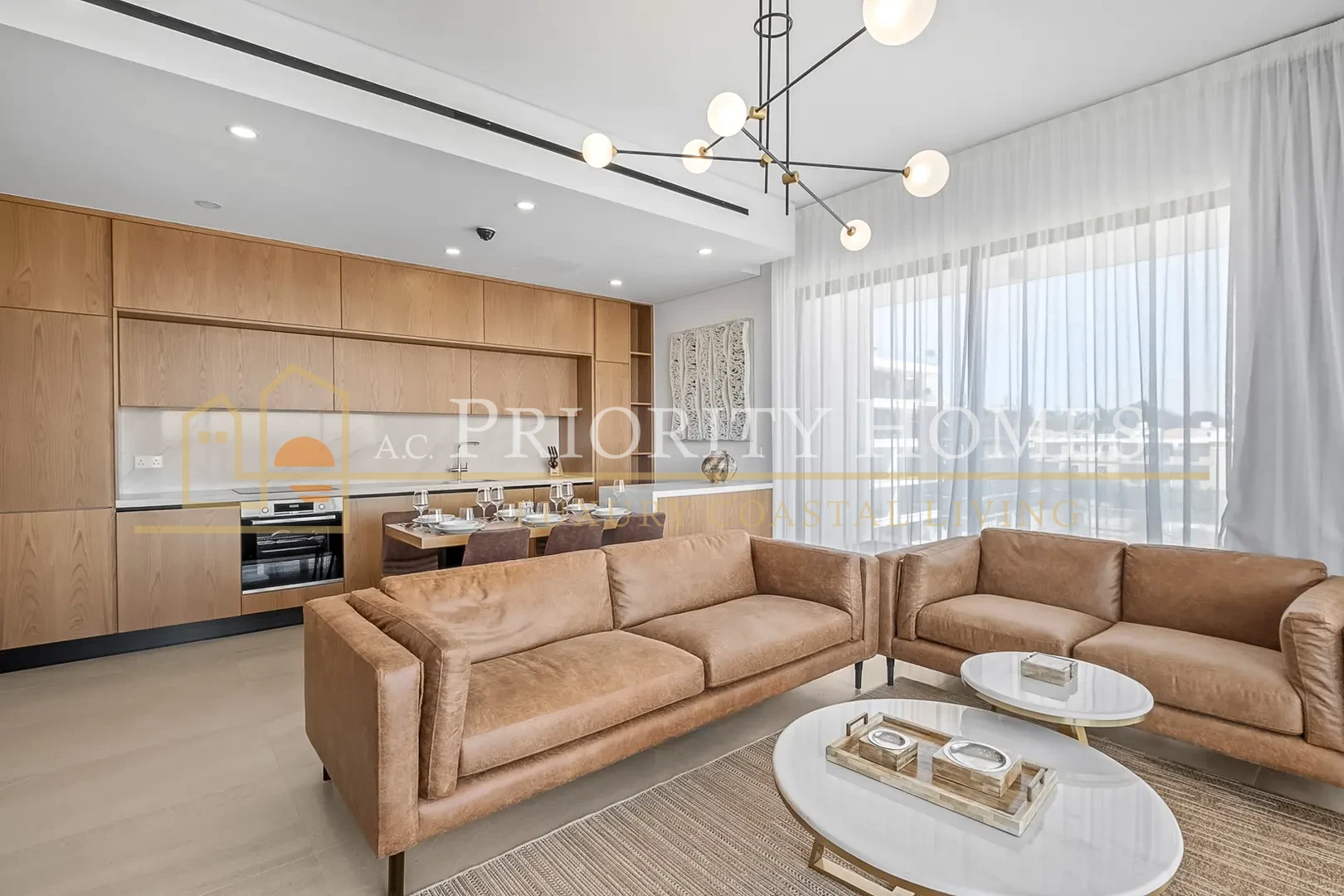 Three-Bedroom Modern Apartment in Kato Paphos