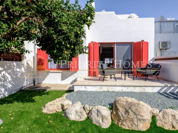 Fully Furnished Two-Bedroom Garden Apartment in Chloraka