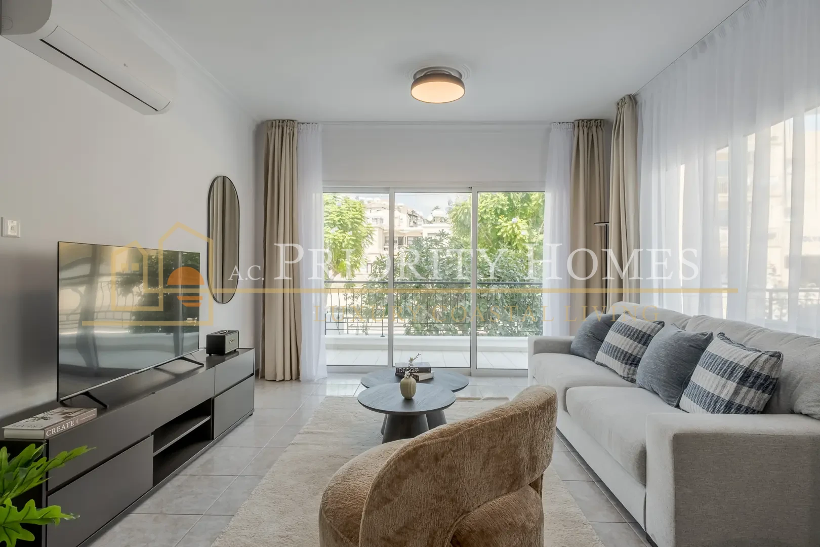 Two-Bedroom Two-Bathroom Apartment for Rent in Kato Paphos