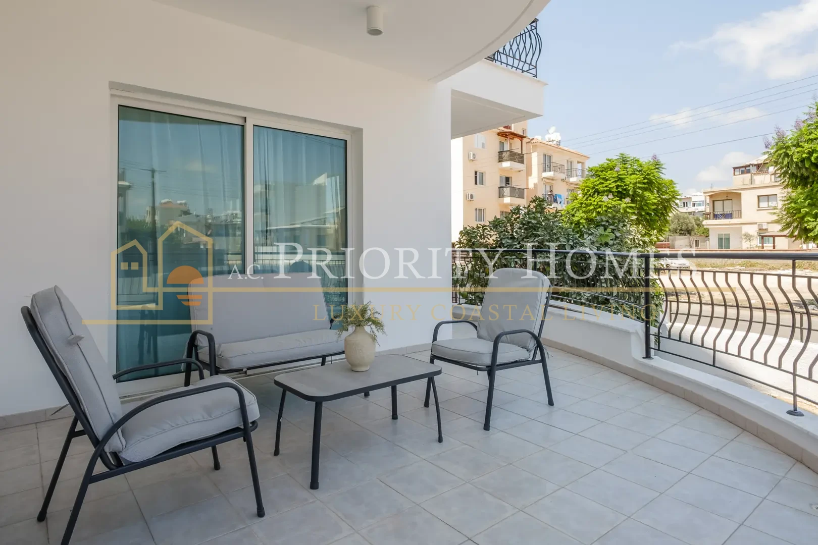 Two-Bedroom Two-Bathroom Apartment for Rent in Kato Paphos