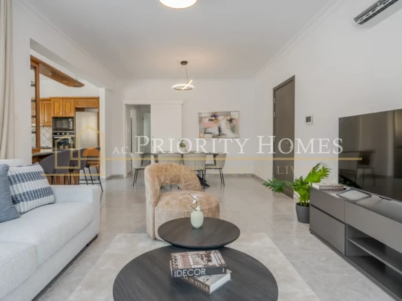 Two-Bedroom Two-Bathroom Apartment for Rent in Kato Paphos