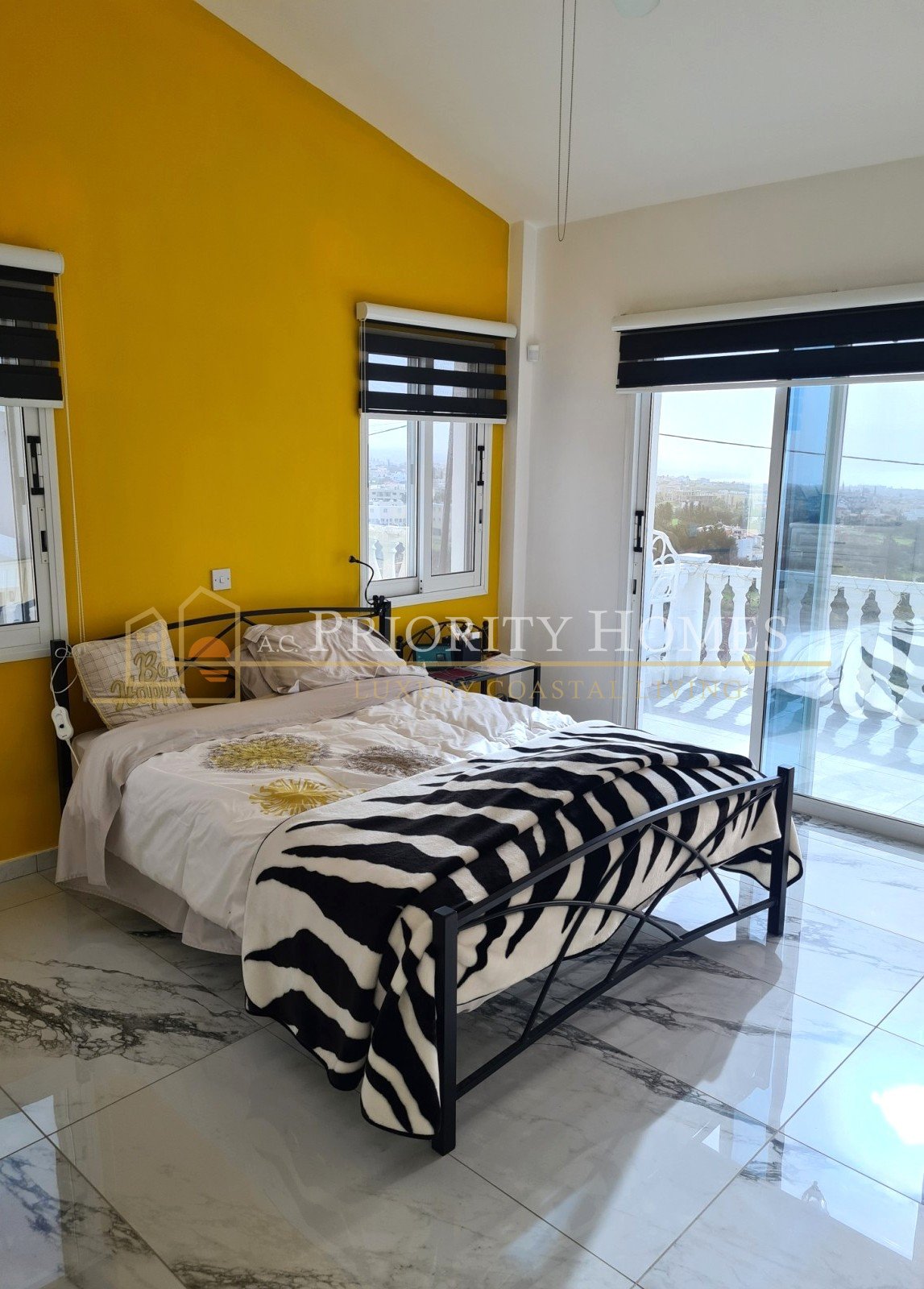 For Rent Three-Bedroom Detached Villa in Pegeia with Sea Views