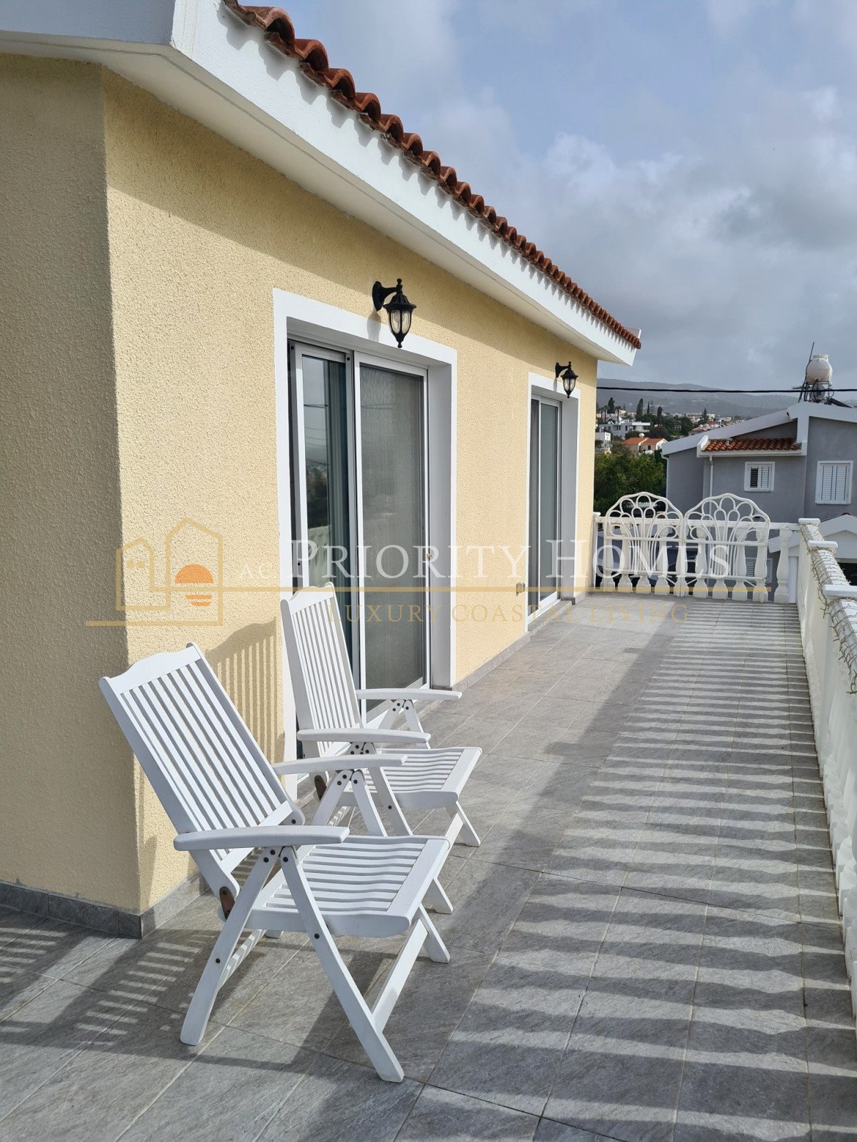 For Rent Three-Bedroom Detached Villa in Pegeia with Sea Views