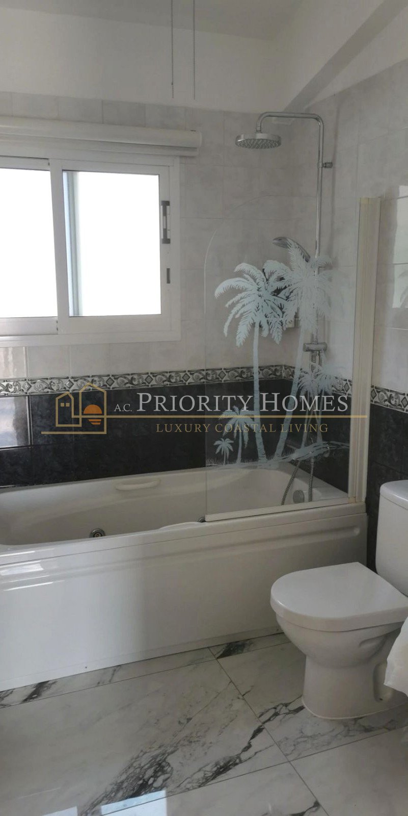 For Rent Three-Bedroom Detached Villa in Pegeia with Sea Views