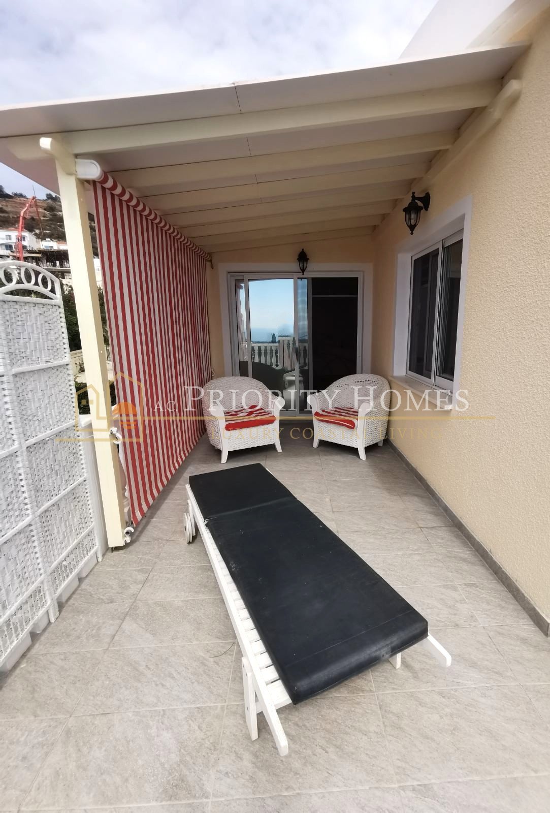 For Rent Three-Bedroom Detached Villa in Pegeia with Sea Views