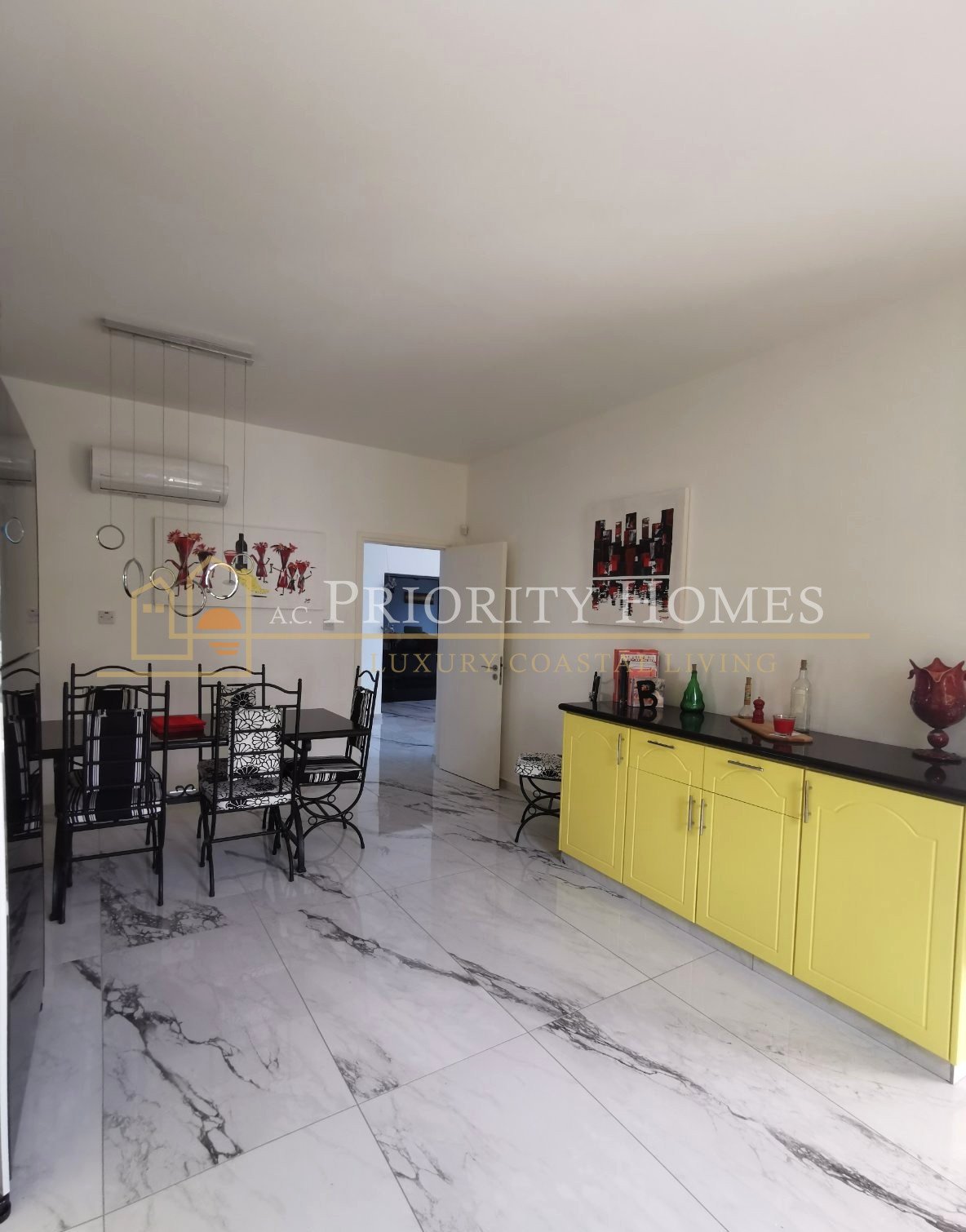 For Rent Three-Bedroom Detached Villa in Pegeia with Sea Views