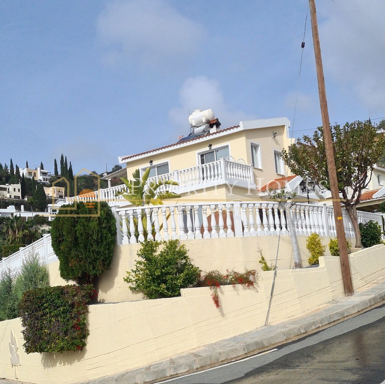 For Rent Three-Bedroom Detached Villa in Pegeia with Sea Views