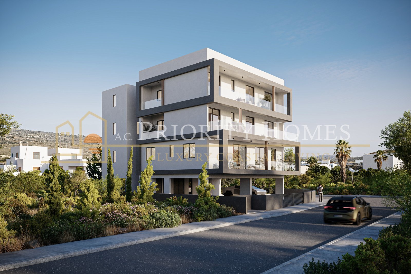 Three-Bedroom Apartment in Paphos – Central