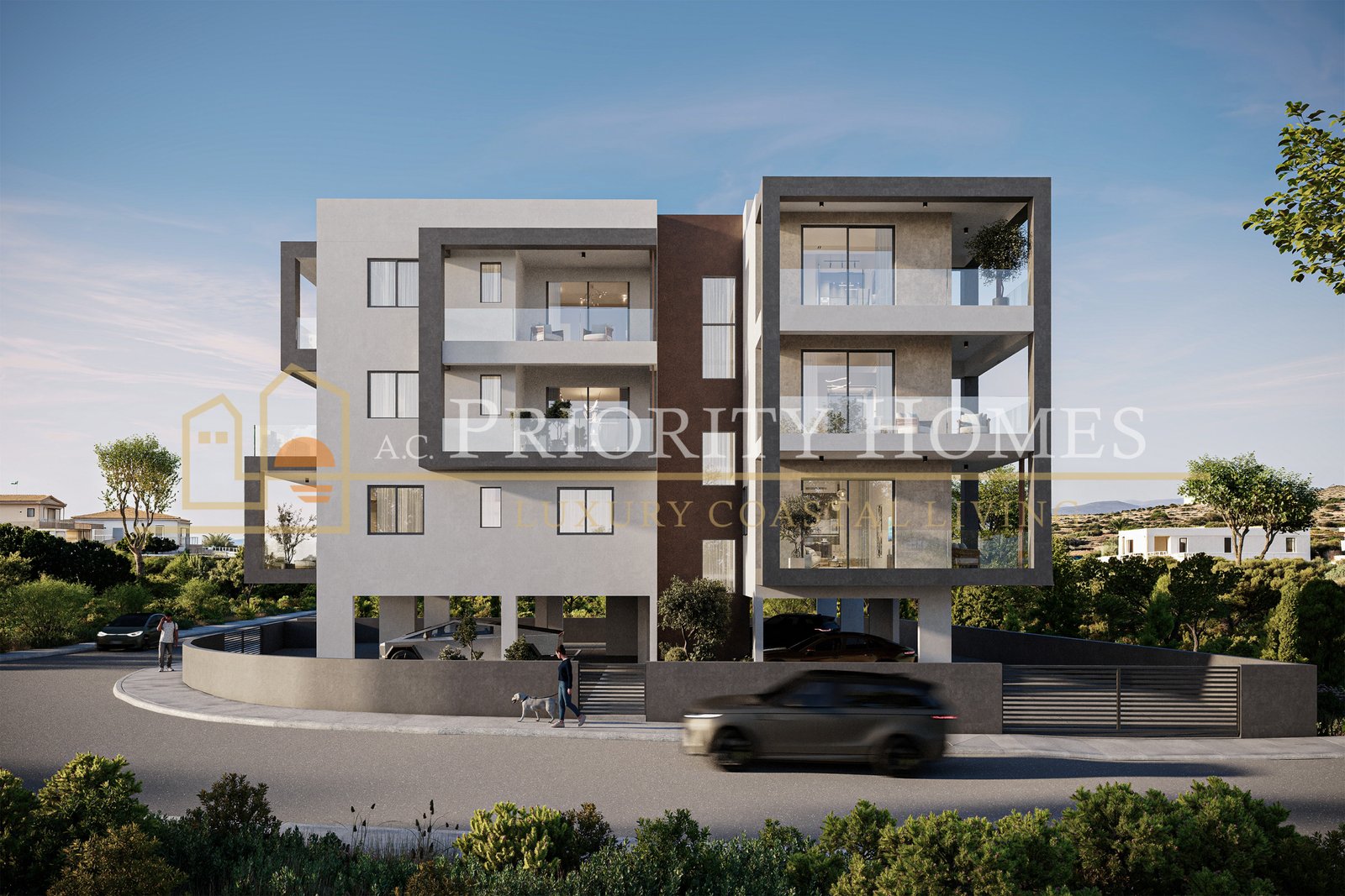 Three-Bedroom Apartment in Paphos – Central
