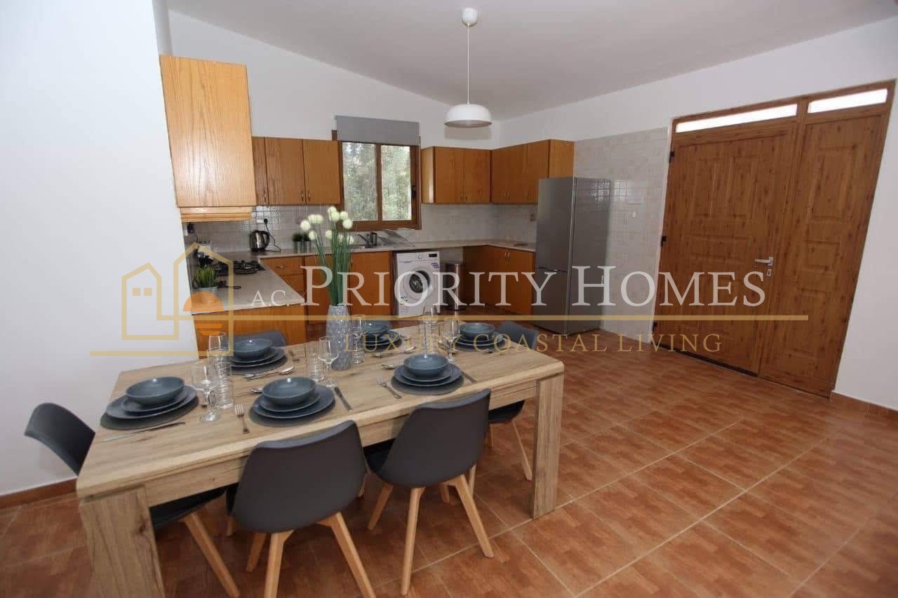 Three-Bedroom House for Long-Term Rent in Pegeia