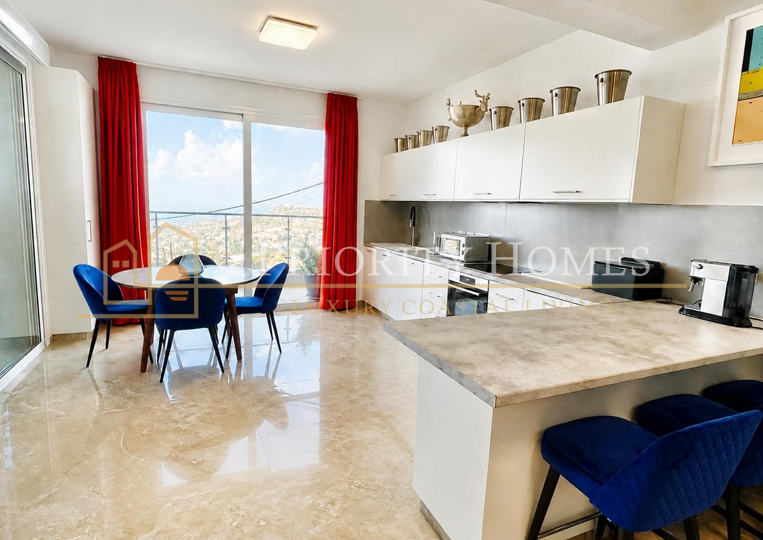 Luxury Brand New Three-Bedroom Apartment for Rent in Pegeia