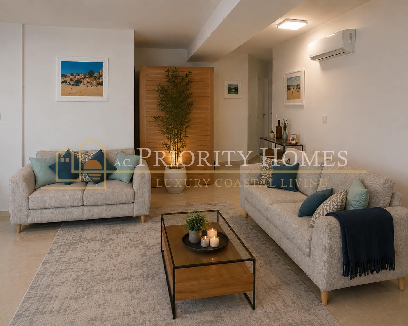 Luxury Brand New Three-Bedroom Apartment for Rent in Pegeia
