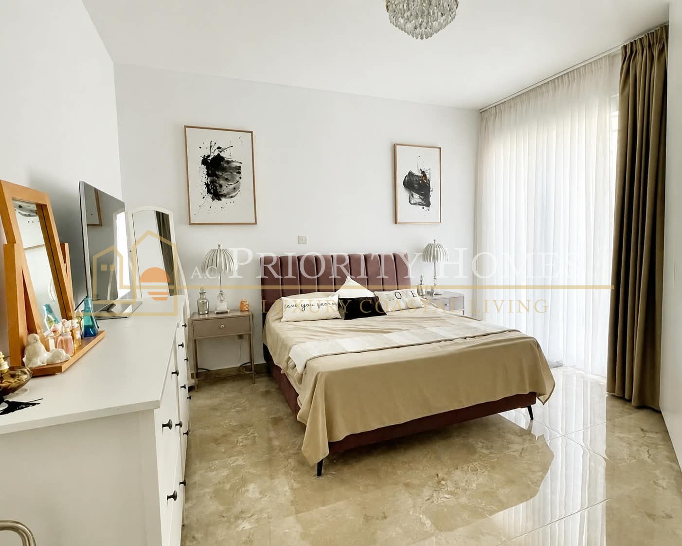 Luxury Brand New Three-Bedroom Apartment for Rent in Pegeia