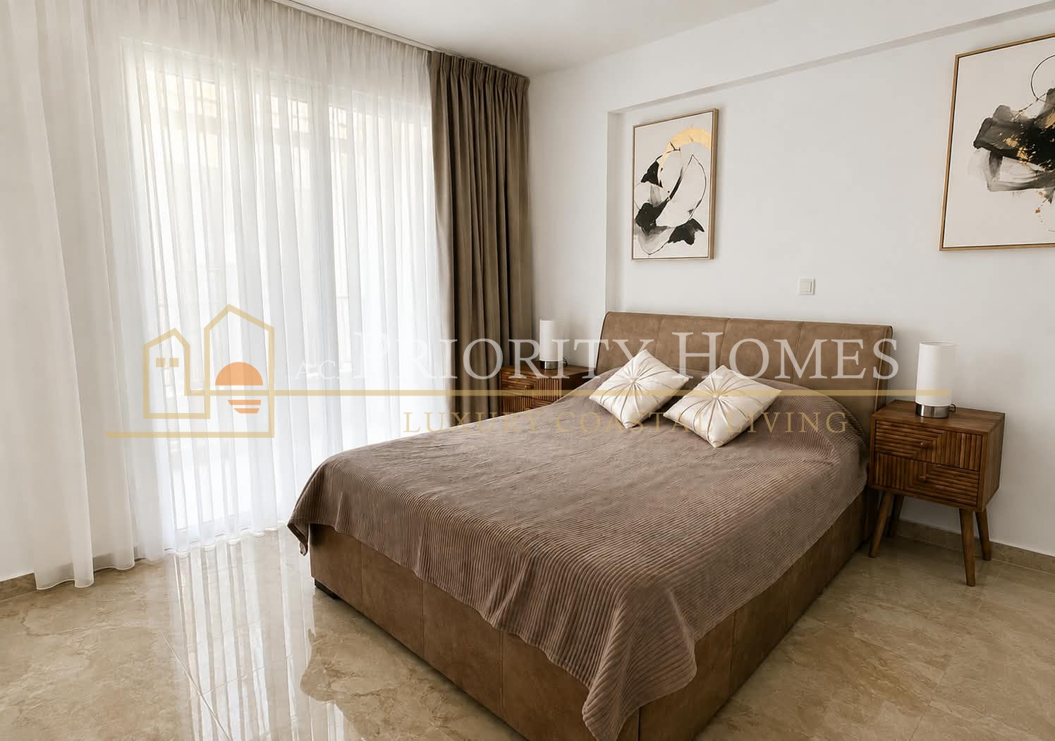 Luxury Brand New Three-Bedroom Apartment for Rent in Pegeia