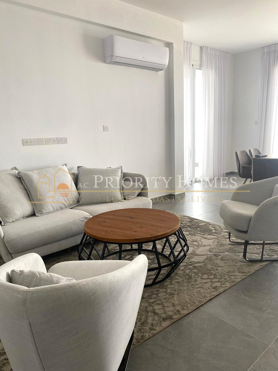 Luxury Brand New Three-Bedroom Apartment for Rent in Pegeia