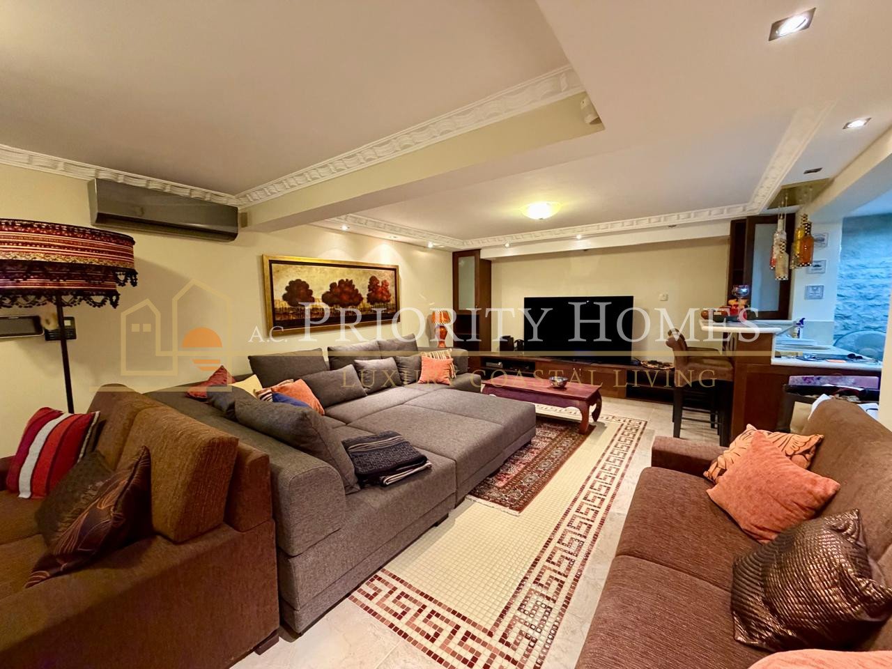 Exclusive Six Bedroom Five Bathroom Mediterranean Villa in Kissonerga Area of Paphos