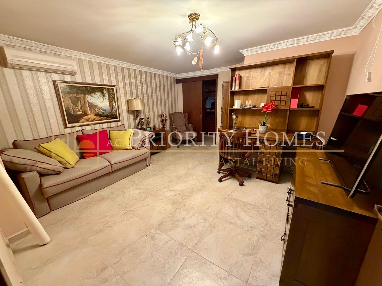 Exclusive Six Bedroom Five Bathroom Mediterranean Villa in Kissonerga Area of Paphos