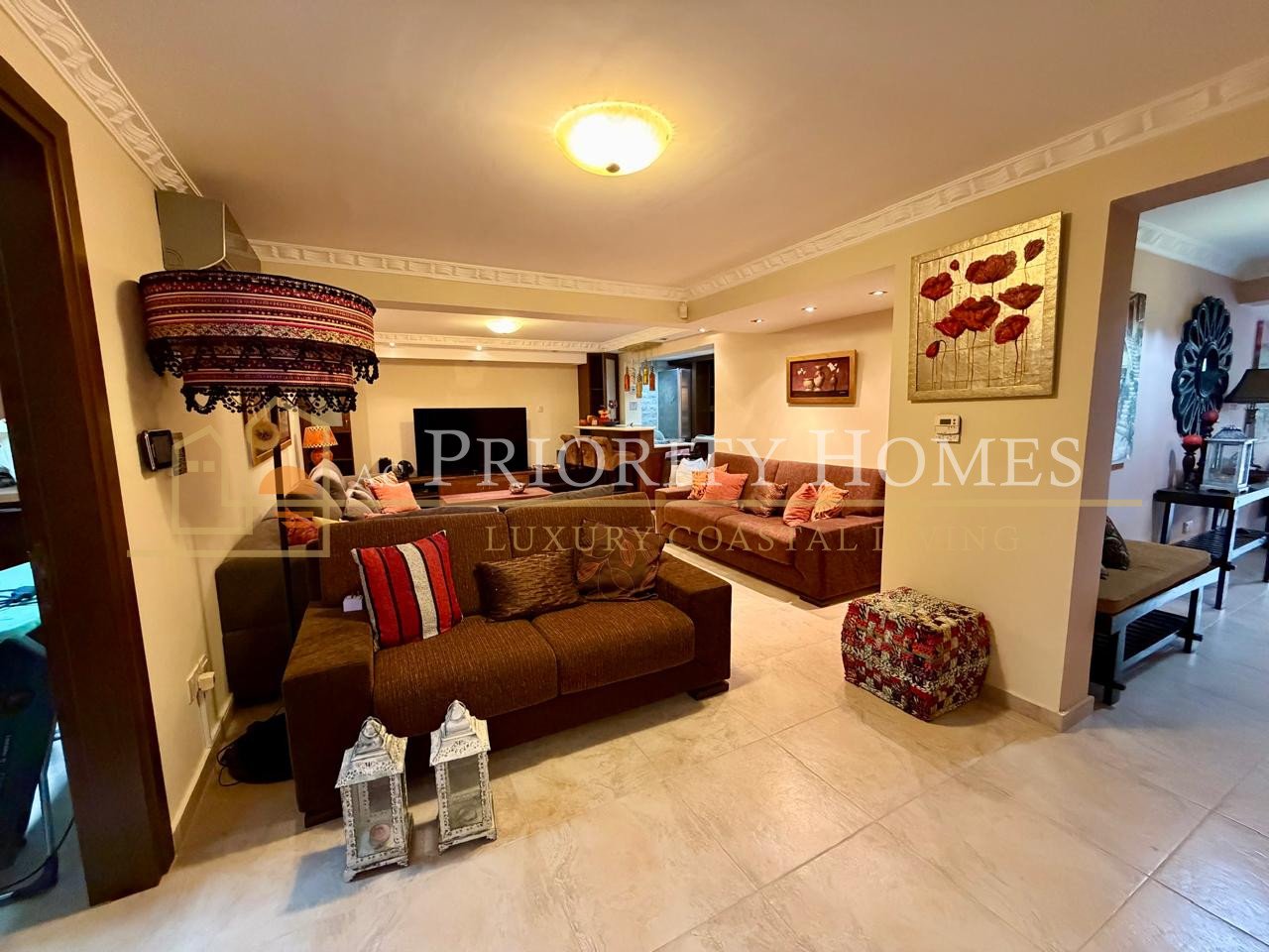 Exclusive Six Bedroom Five Bathroom Mediterranean Villa in Kissonerga Area of Paphos