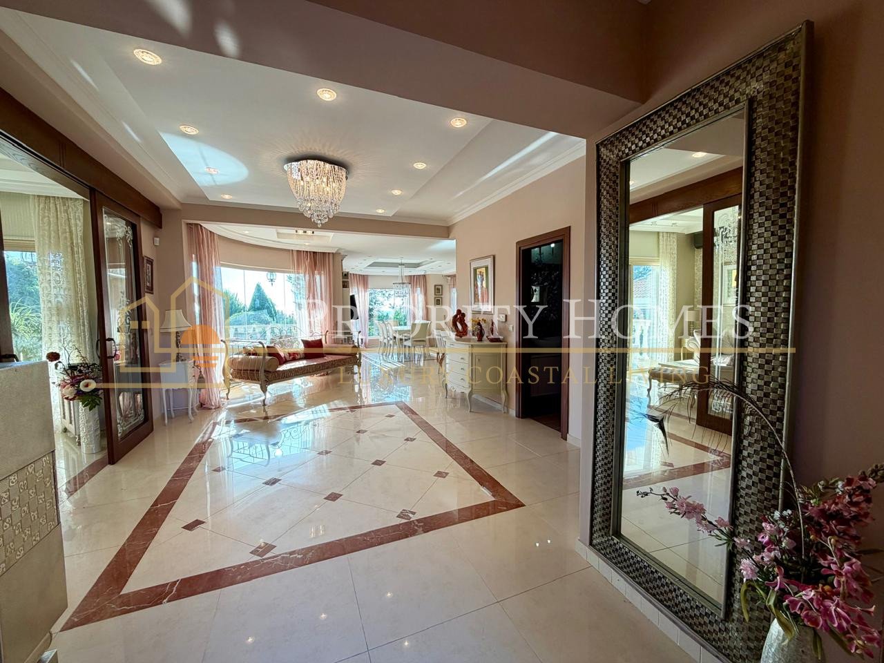 Exclusive Six Bedroom Five Bathroom Mediterranean Villa in Kissonerga Area of Paphos