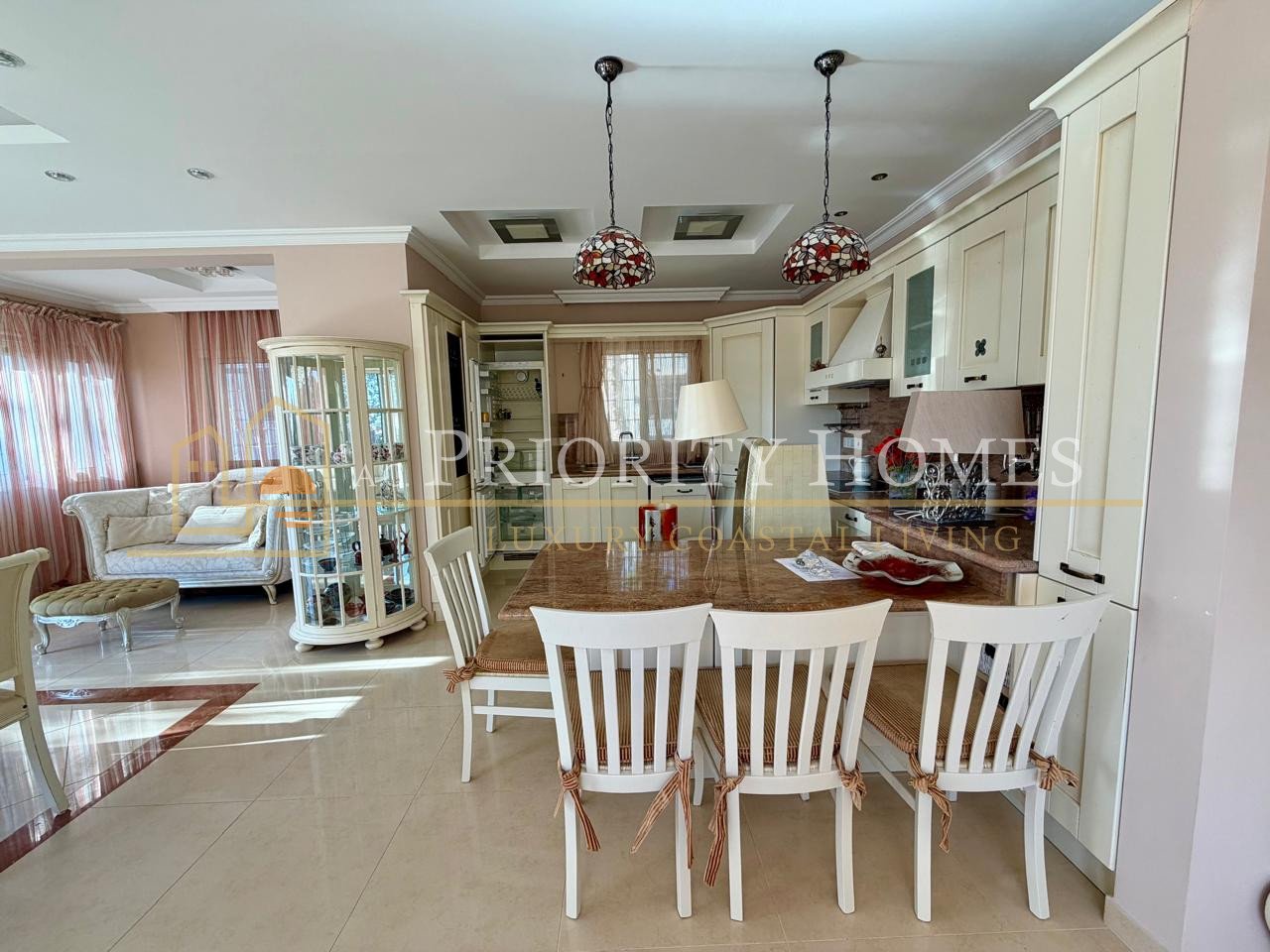 Exclusive Six Bedroom Five Bathroom Mediterranean Villa in Kissonerga Area of Paphos