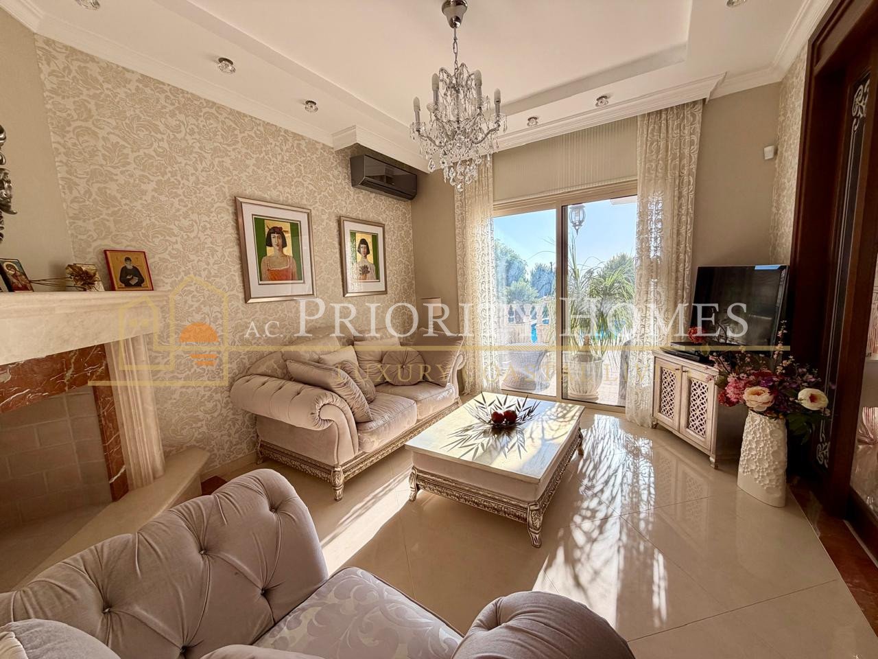 Exclusive Six Bedroom Five Bathroom Mediterranean Villa in Kissonerga Area of Paphos