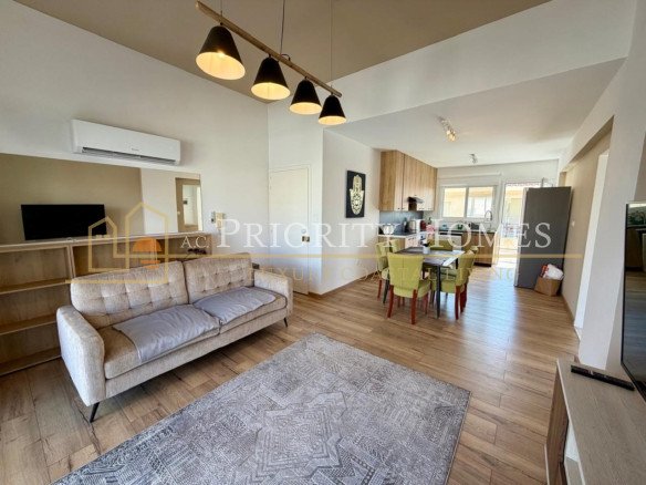 Fully Renovated Two Bedroom Apartment with Sea Views in Chloraka