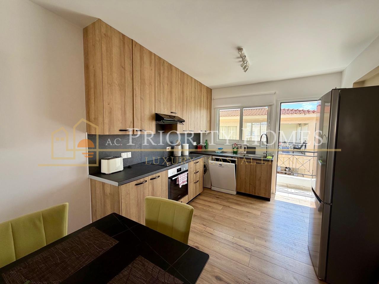 Fully Renovated Two Bedroom Apartment with Sea Views in Chloraka