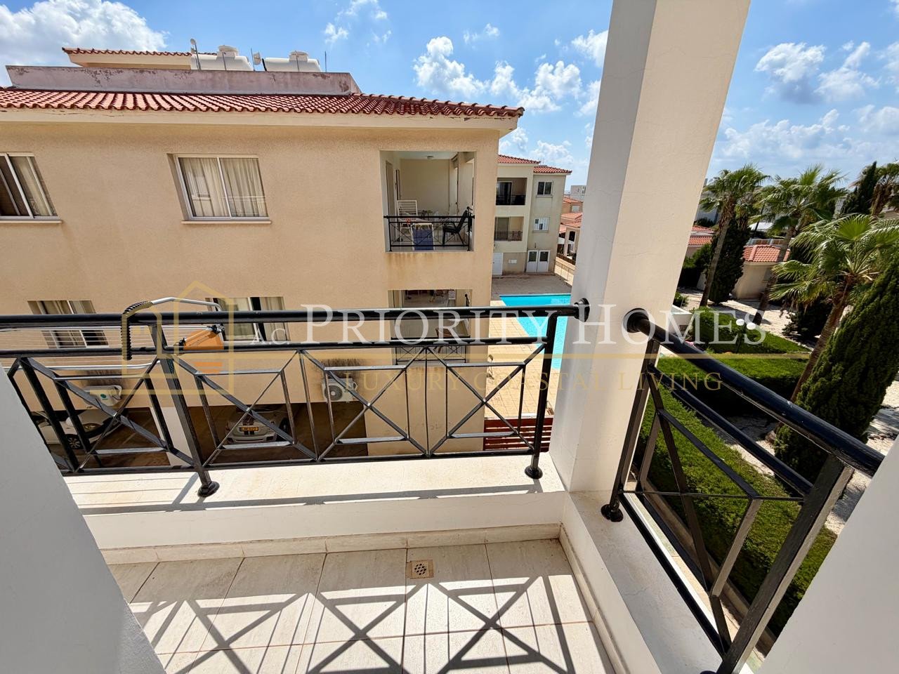 Fully Renovated Two Bedroom Apartment with Sea Views in Chloraka