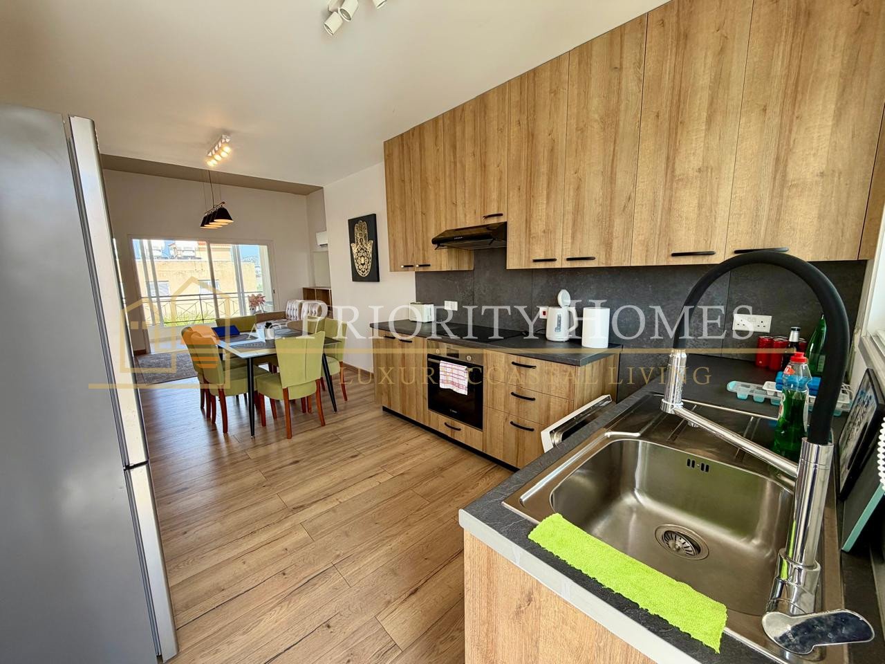 Fully Renovated Two Bedroom Apartment with Sea Views in Chloraka