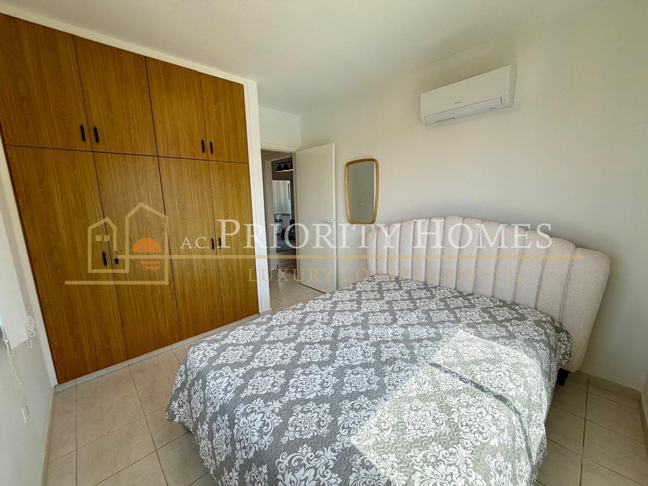 Fully Renovated Two Bedroom Apartment with Sea Views in Chloraka