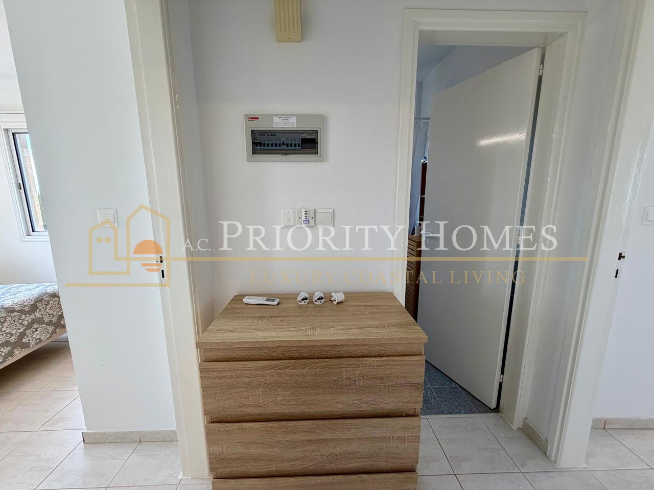 Fully Renovated Two Bedroom Apartment with Sea Views in Chloraka