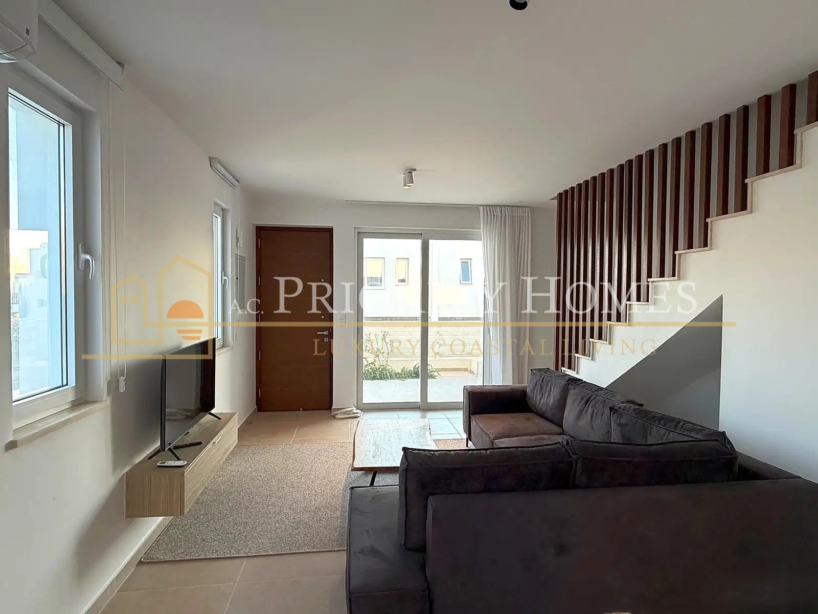 For Rent Brand New Three-Bedroom Townhouse in Pegeia