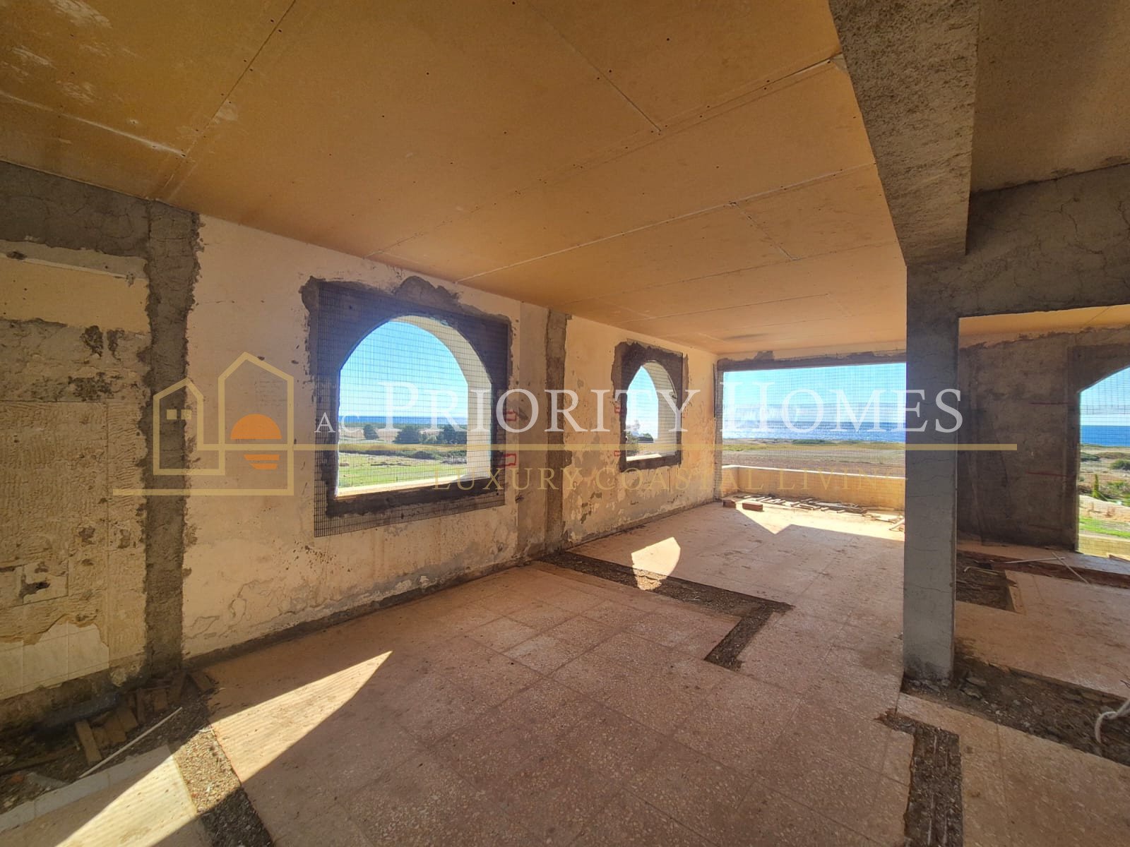 Incomplete Four or Five-Bedroom House in Pegeia – Sea Caves
